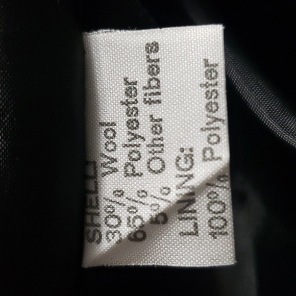 30% Wool Vintage S.B.II BY BITTERMAN Wool Blend Peacoat (M) - Picture 13 of 15